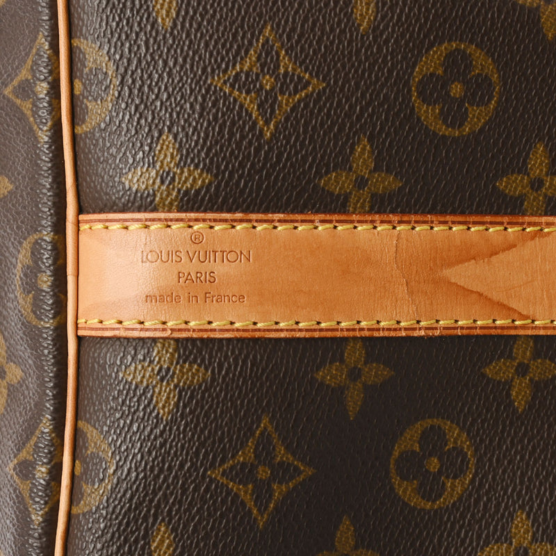 LOUIS VUITTON ルイヴィトン モノグラム キーポル バンドリエール 55 ブラウン M41414 ユニセックス モノグラムキャンバス ボストンバッグ Bランク 中古 銀蔵