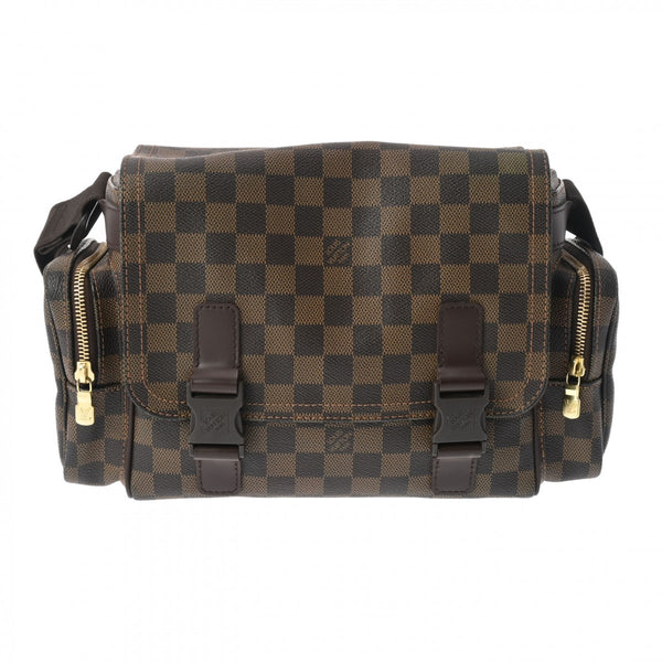 LOUIS VUITTON ルイヴィトン ダミエ リポーター メルヴィール ブラウン N51126 ユニセックス ダミエキャンバス ショルダーバッグ ABランク 中古 銀蔵