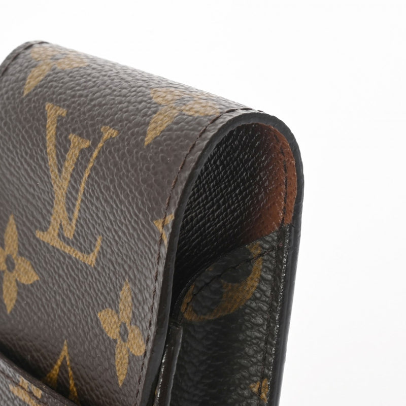 LOUIS VUITTON ルイヴィトン モノグラム エテュイ シガレットケース ブラウン M63024 レディース モノグラムキャンバス ブランド小物 ABランク 中古 銀蔵