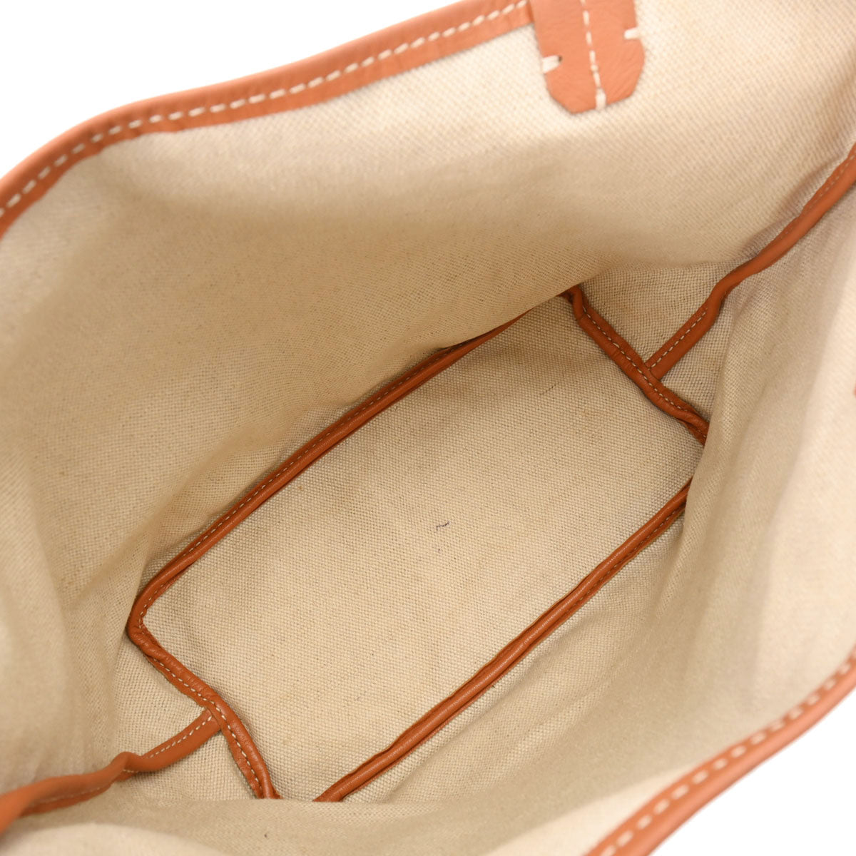 ゴヤールサンルイ ジュニア 黒/茶 レディース PVC ハンドバッグ