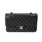 CHANEL シャネル マトラッセ チェーンショルダー 25cm 黒 レディース キャビアスキン ショルダーバッグ Aランク 中古 銀蔵