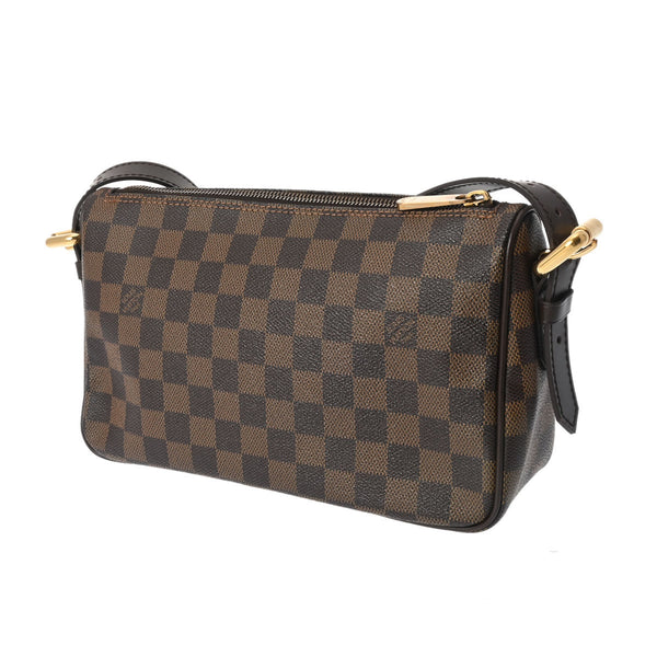 LOUIS VUITTON ルイヴィトン ダミエ ラヴェッロ GM ブラウン N60006 レディース ダミエキャンバス ショルダーバッグ Bランク 中古 銀蔵