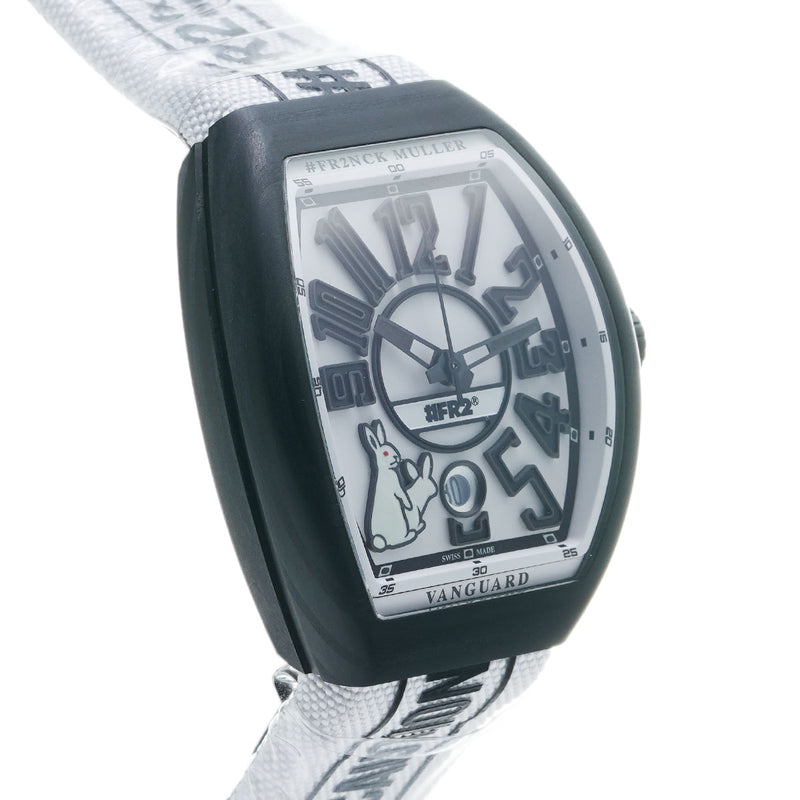 FRANCK MULLER フランクミュラー ヴァンガード FR2コラボ V41SCDTGFGRNRFR2CB メンズ カーボン/ファブリック 腕時計 自動巻き 新品 銀蔵