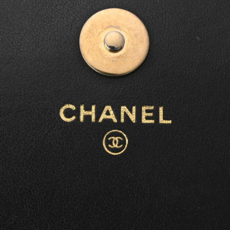 CHANEL シャネル マトラッセ フラップフォンケース 2.55 黒 - レディース レザー ショルダーバッグ Aランク 中古 銀蔵