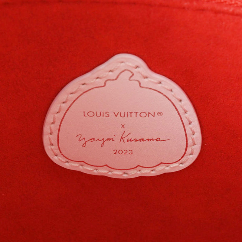 LOUIS VUITTON ルイヴィトン モノグラムアンプラント オンザゴー PM LV×草間彌生コラボ 赤/白 M46412 レディース レザー ハンドバッグ 未使用 銀蔵