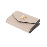 LOUIS VUITTON ルイヴィトン ポルトフォイユ ロックミニ グレージュ M69340 レディース カーフ 三つ折り財布 未使用 銀蔵