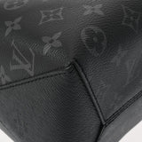 LOUIS VUITTON ルイヴィトン モノグラムエクリプス ウィークエンドトート NM 黒/グレー M30937 メンズ タイガラマ トートバッグ 未使用 銀蔵