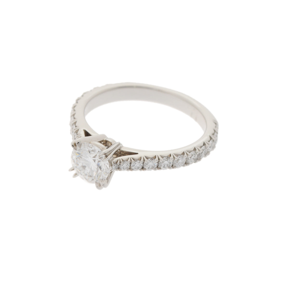 ハリーウィンストンブリリアントラブ ダイヤ0.52ct E-VVS2-VG #4.5 一