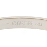 CARTIER カルティエ ラブブレスレット #16 - レディース K18ホワイトゴールド ブレスレット Aランク 中古 銀蔵