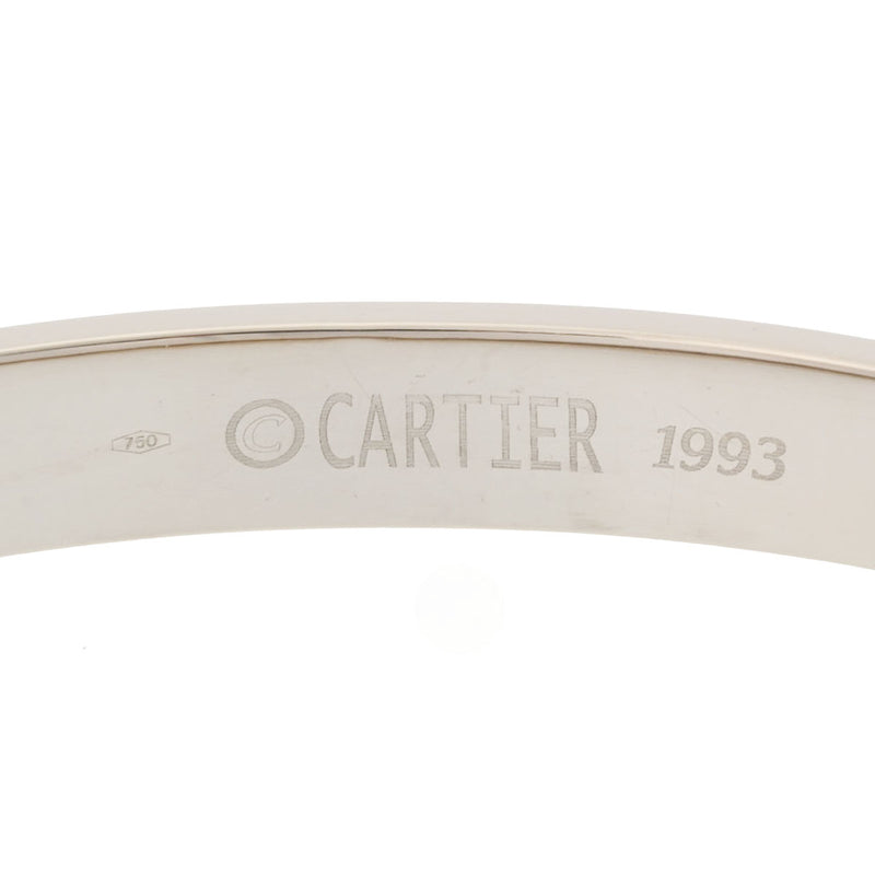 CARTIER カルティエ ラブブレスレット #16 - レディース K18ホワイトゴールド ブレスレット Aランク 中古 銀蔵