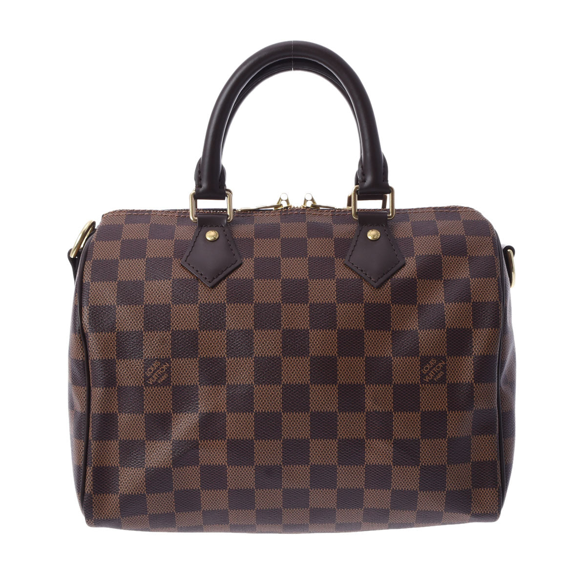 LOUIS VUITTON ルイヴィトン ダミエ スピーディ バンドリエール 25 2WAY ブラウン N41368 レディース ダミエキャンバス  ハンドバッグ 新同 中古 - 単体販売