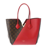 LOUIS VUITTON ルイヴィトン モノグラム キモノ MM スリーズ/ブラウン M40459 レディース モノグラムキャンバス レザー トートバッグ Aランク 中古 銀蔵