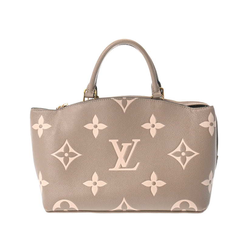 LOUIS VUITTON ルイヴィトン モノグラムアンプラント プティパレ PM 2WAY トゥルトレールクレーム M58914 レディース レザー ハンドバッグ ABランク 中古 銀蔵