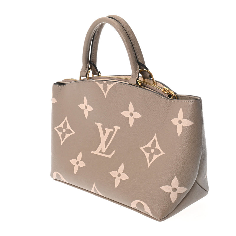 LOUIS VUITTON ルイヴィトン モノグラムアンプラント プティパレ PM 2WAY トゥルトレールクレーム M58914 レディース レザー ハンドバッグ ABランク 中古 銀蔵