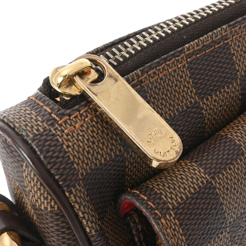 LOUIS VUITTON ルイヴィトン ダミエ ラヴェッロ GM ブラウン N60006 レディース ダミエキャンバス ショルダーバッグ Aランク 中古 銀蔵