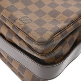 LOUIS VUITTON ルイヴィトン ダミエ ナヴィグリオ  ブラウン N45255 ユニセックス ダミエキャンバス ショルダーバッグ ABランク 中古 銀蔵