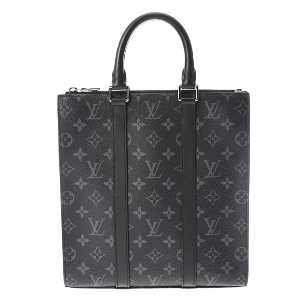 LOUIS VUITTON ルイヴィトン モノグラムエクリプス サックプラ クロス 旧型 黒/グレー M46098 メンズ モノグラムキャンバス 2WAYバッグ Bランク 中古 銀蔵