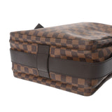 LOUIS VUITTON ルイヴィトン ダミエ ナヴィグリオ  ブラウン/赤 N45255 ユニセックス ダミエキャンバス ショルダーバッグ Bランク 中古 銀蔵
