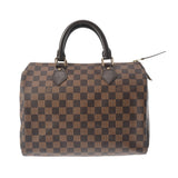 LOUIS VUITTON ルイヴィトン ダミエ スピーディ 30 ブラウン N41531 ユニセックス ダミエキャンバス ハンドバッグ Aランク 中古 銀蔵