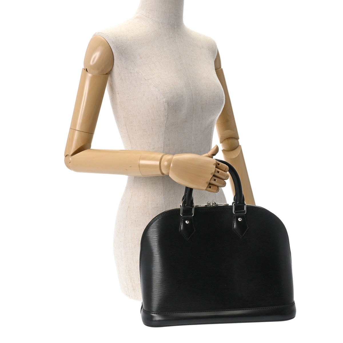 ルイヴィトンアルマPM 14127 ノワール レディース エピレザー