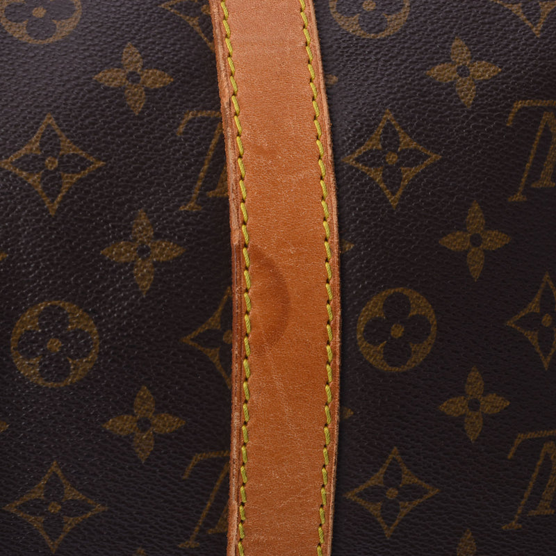 LOUIS VUITTON ルイヴィトン モノグラム キーポル 55 ブラウン M41424 ユニセックス モノグラムキャンバス ボストンバッグ Bランク 中古 銀蔵