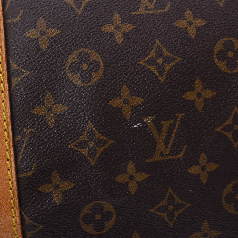 LOUIS VUITTON ルイヴィトン モノグラム キーポル 55 ブラウン M41424 ユニセックス モノグラムキャンバス ボストンバッグ Bランク 中古 銀蔵