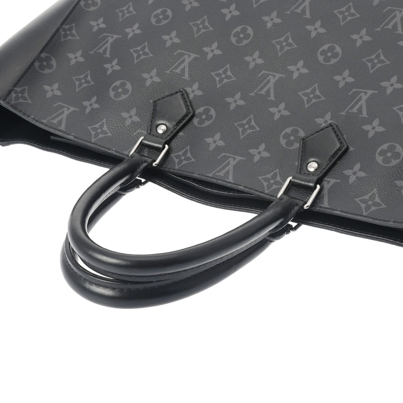 LOUIS VUITTON ルイヴィトン モノグラムエクリプス グランサック 黒/グレー M44733 メンズ モノグラムキャンバス トートバッグ ABランク 中古 銀蔵