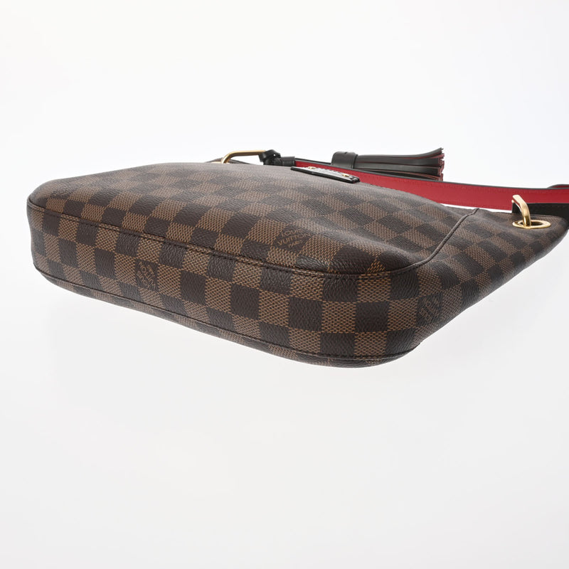 LOUIS VUITTON ルイヴィトン ダミエ サウスバンク ブラウン N42230 レディース ダミエキャンバス ショルダーバッグ Aランク 中古 銀蔵