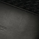 BOTTEGAVENETA ボッテガヴェネタ イントレチャート ミニカバ 2WAY 黒 709464 レディース ラムスキン ハンドバッグ Aランク 中古 銀蔵