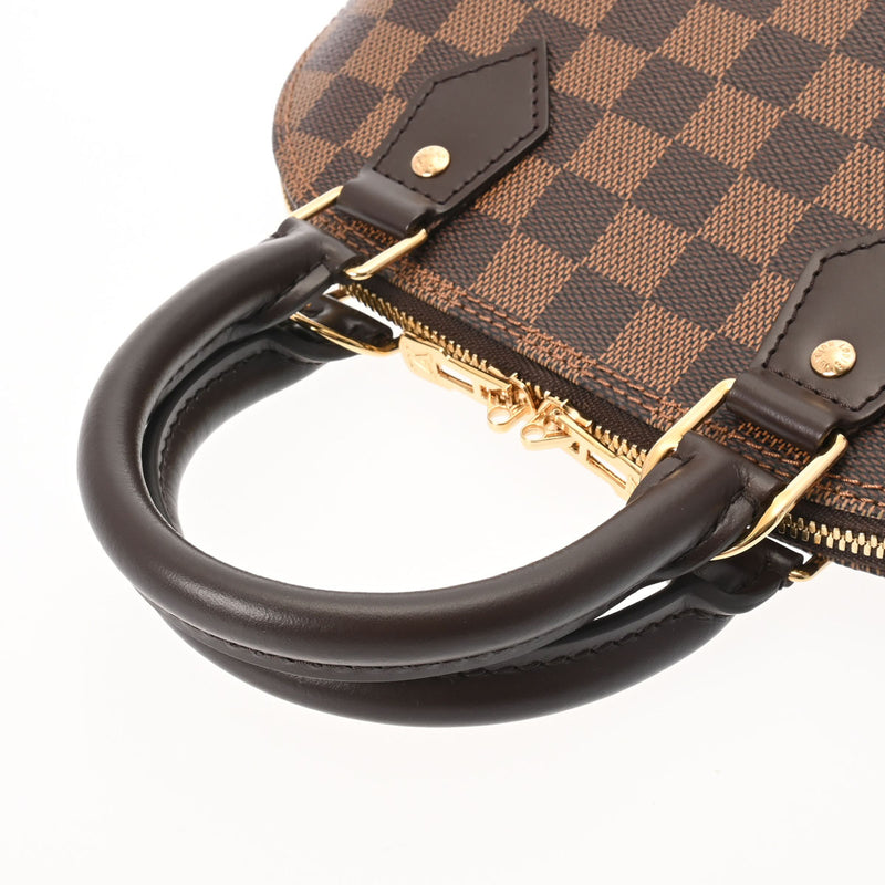 LOUIS VUITTON ルイヴィトン ダミエ アルマ BB 2WAY ブラウン N41221 レディース ダミエキャンバス ハンドバッグ Aランク 中古 銀蔵