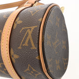 LOUIS VUITTON ルイヴィトン モノグラム ミニパピヨン 19cm ブラウン M51389 レディース モノグラムキャンバス ハンドバッグ ABランク 中古 銀蔵