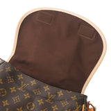 LOUIS VUITTON ルイヴィトン モノグラム メニルモンタン PM ブラウン M40474 レディース モノグラムキャンバス ショルダーバッグ Aランク 中古 銀蔵