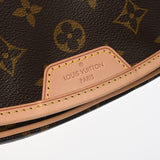 LOUIS VUITTON ルイヴィトン モノグラム メニルモンタン PM ブラウン M40474 レディース モノグラムキャンバス ショルダーバッグ Aランク 中古 銀蔵