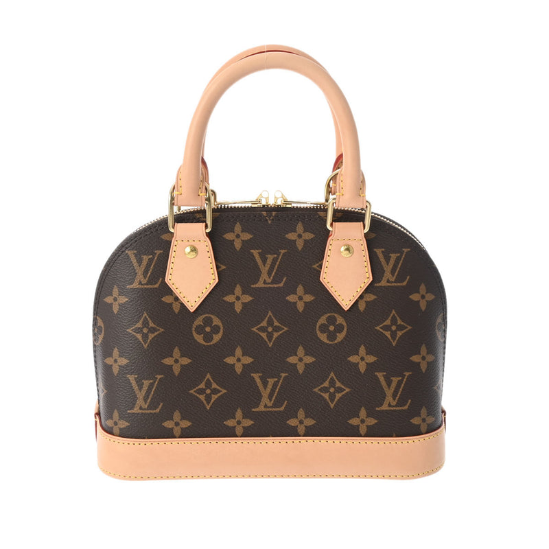 LOUIS VUITTON ルイヴィトン モノグラム アルマ BB 2WAY ブラウン M53152 レディース モノグラムキャンバス ハンドバッグ Aランク 中古 銀蔵