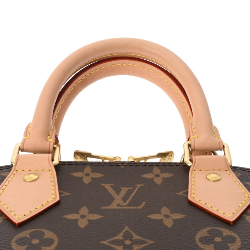 LOUIS VUITTON ルイヴィトン モノグラム アルマ BB 2WAY ブラウン M53152 レディース モノグラムキャンバス ハンドバッグ Aランク 中古 銀蔵