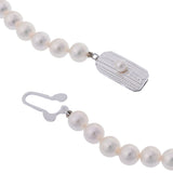 MIKIMOTO ミキモト パールネックレス - レディース シルバー ネックレス Aランク 中古 銀蔵