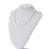 MIKIMOTO ミキモト パールネックレス - レディース シルバー ネックレス Aランク 中古 銀蔵