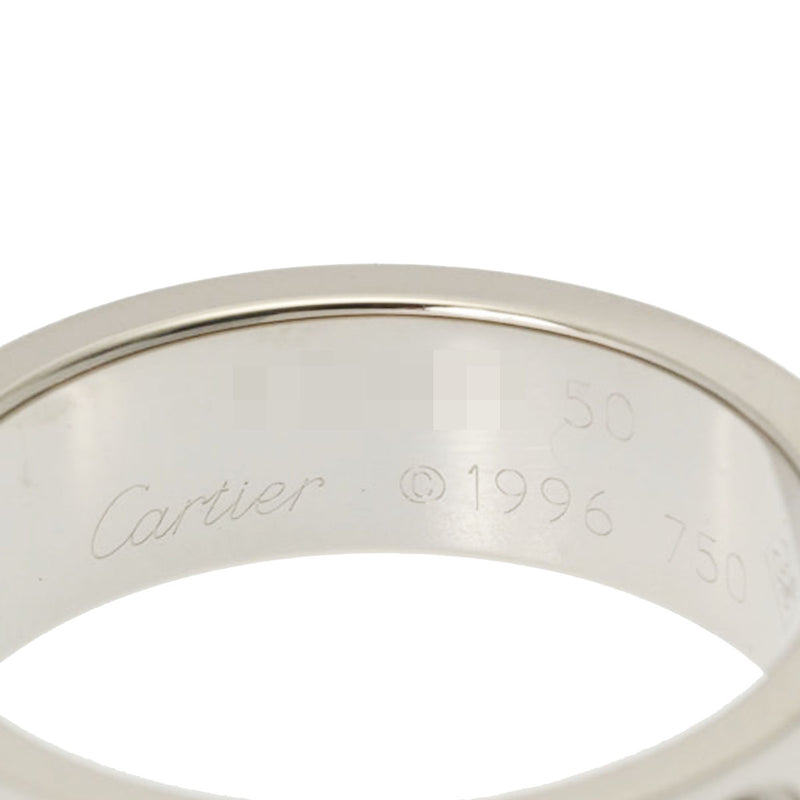 CARTIER カルティエ ラブリング #50 - 9.5号 レディース K18ホワイトゴールド リング・指輪 Aランク 中古 銀蔵