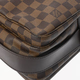 LOUIS VUITTON ルイヴィトン ダミエ ナヴィグリオ  ブラウン N45255 ユニセックス ダミエキャンバス ショルダーバッグ Aランク 中古 銀蔵