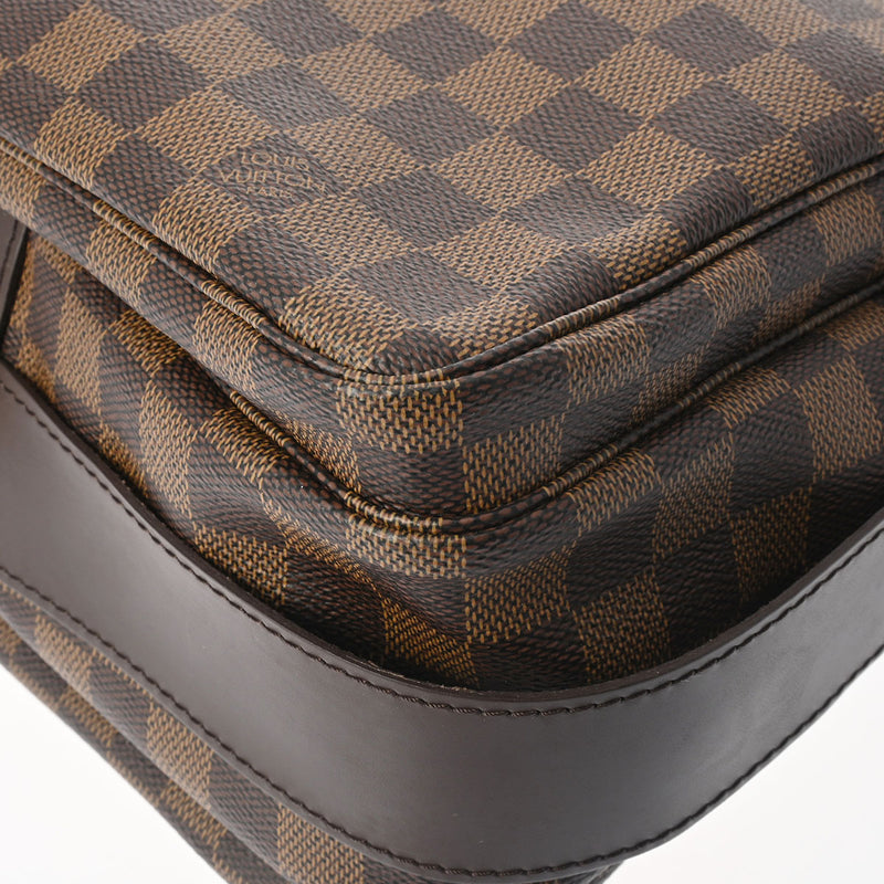 LOUIS VUITTON ルイヴィトン ダミエ ナヴィグリオ  ブラウン N45255 ユニセックス ダミエキャンバス ショルダーバッグ Aランク 中古 銀蔵