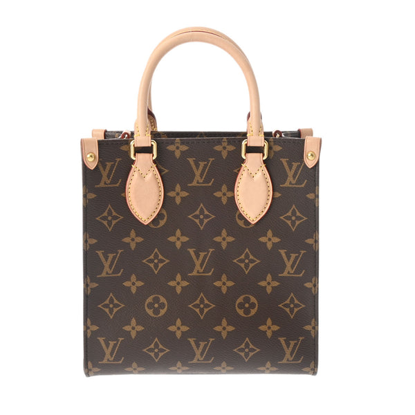 ルイヴィトンサックプラ BB 14145 ブラウン ユニセックス モノグラムキャンバス ハンドバッグ M46265 LOUIS VUITTON 中古  – 銀蔵オンライン