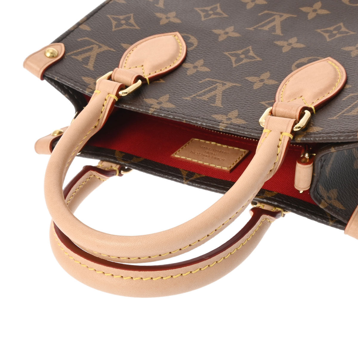 ルイヴィトンサックプラ BB 14145 ブラウン ユニセックス モノグラムキャンバス ハンドバッグ M46265 LOUIS VUITTON 中古  – 銀蔵オンライン