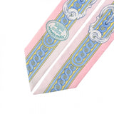 HERMES エルメス ツイリー BRIDE DE COUR 新タグ ピンク 061517S レディース シルク100％ スカーフ 未使用 銀蔵