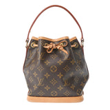 LOUIS VUITTON ルイヴィトン モノグラム ミニノエ  ブラウン M42227 レディース モノグラムキャンバス ハンドバッグ Bランク 中古 銀蔵