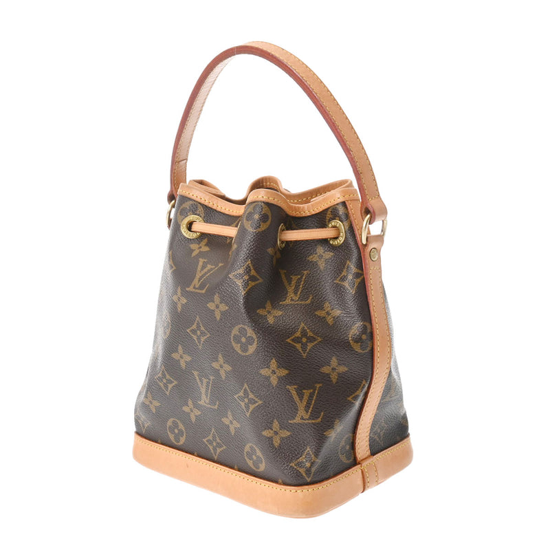 LOUIS VUITTON ルイヴィトン モノグラム ミニノエ  ブラウン M42227 レディース モノグラムキャンバス ハンドバッグ Bランク 中古 銀蔵