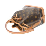 LOUIS VUITTON ルイヴィトン モノグラム ミニノエ  ブラウン M42227 レディース モノグラムキャンバス ハンドバッグ Bランク 中古 銀蔵