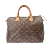 LOUIS VUITTON ルイヴィトン モノグラム スピーディ 30 ブラウン M41526 レディース モノグラムキャンバス ハンドバッグ Bランク 中古 銀蔵