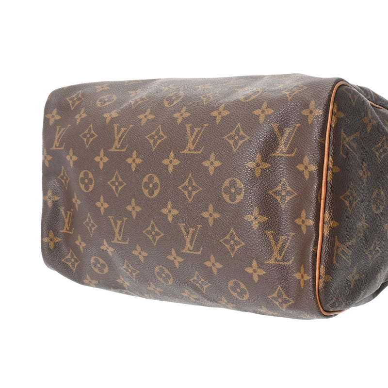 LOUIS VUITTON ルイヴィトン モノグラム スピーディ 30 ブラウン M41526 レディース モノグラムキャンバス ハンドバッグ Bランク 中古 銀蔵