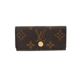 LOUIS VUITTON ルイヴィトン モノグラム ミュルティクレ4 ブラウン M69517 ユニセックス モノグラムキャンバス キーケース 未使用 銀蔵