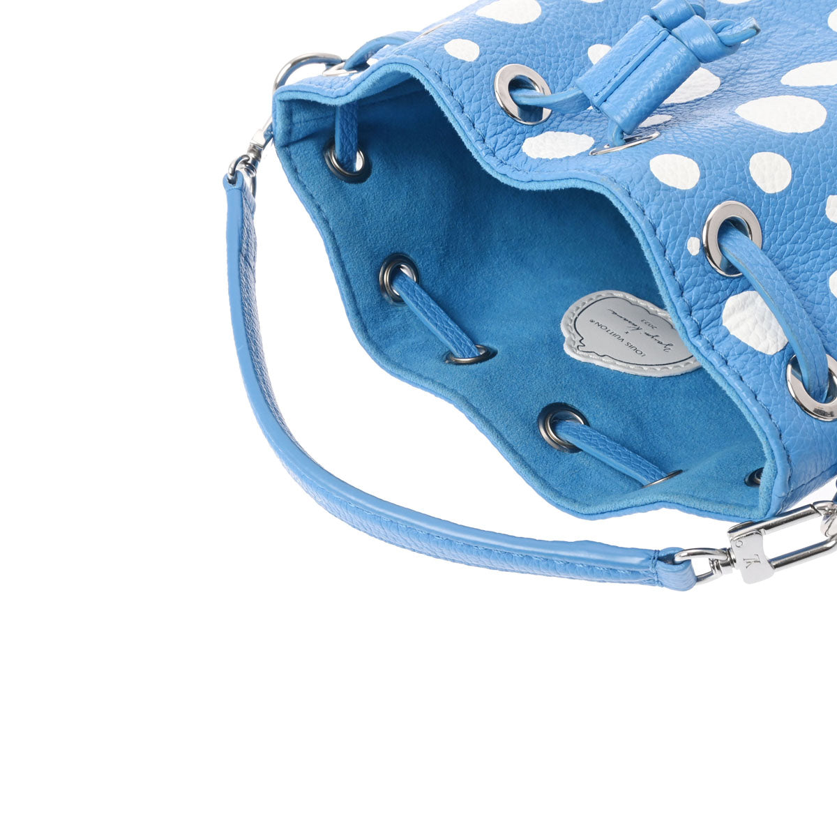 ルイヴィトンナノノエ LV×YK 草間彌生 2WAY 43006 ブルー